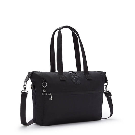 Kipling Ilia Tote Bag Laptop Bags Rich Black | AU 1300BE